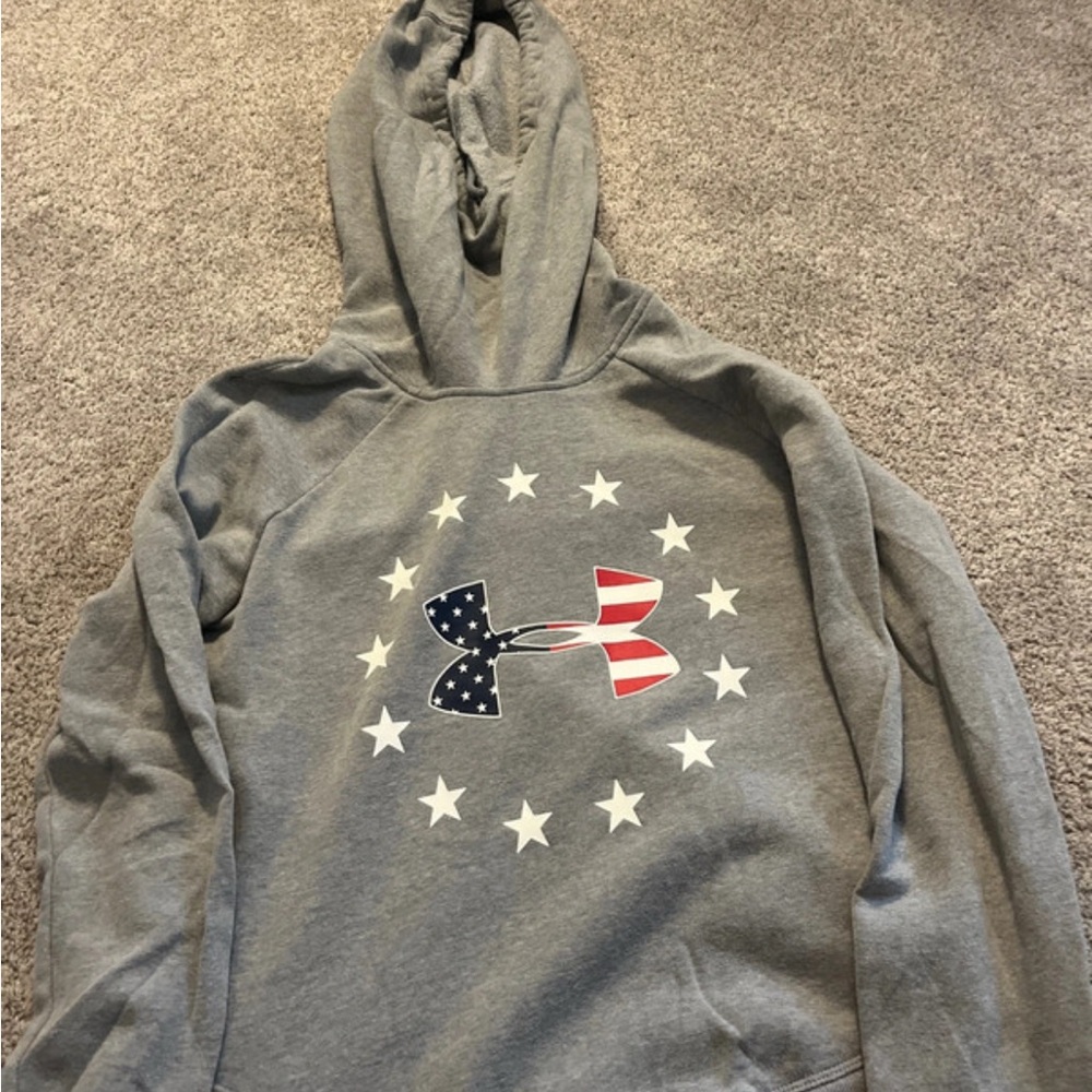 Under Armour Heather Gray Hoodie